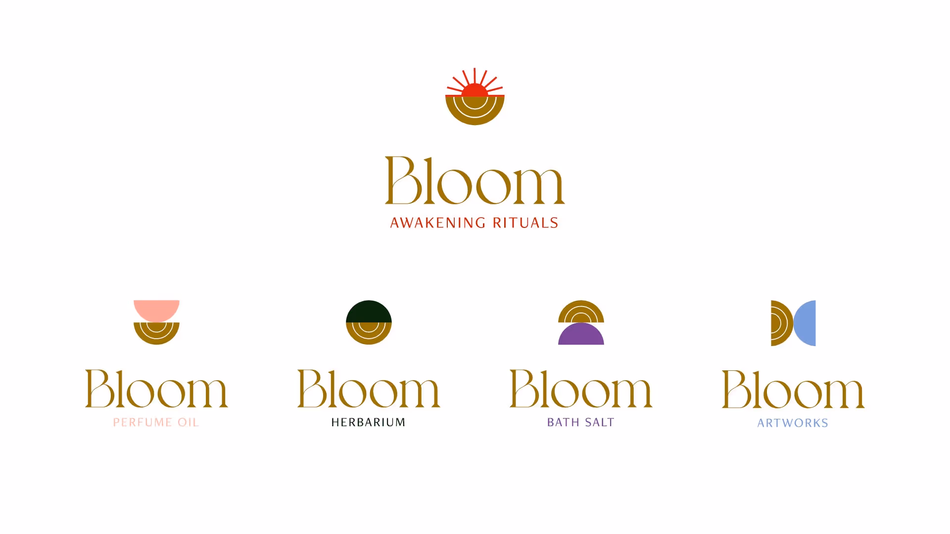Lucie Blaze - Bloom - Brand Identity