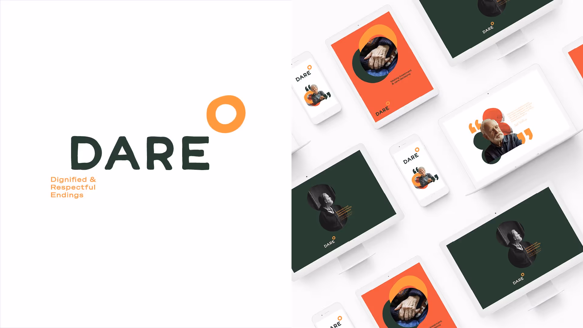 Lucie Blaze - DARE - Brand Identity