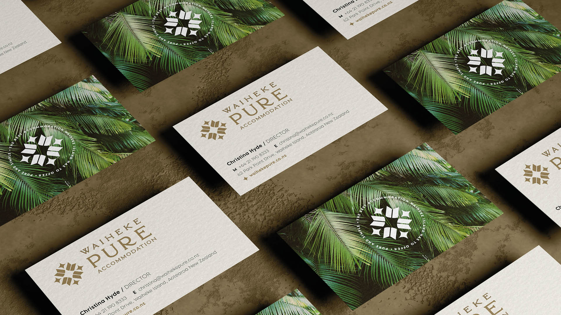 Mel Matthews - Waiheke Pure Brand Identity & Guidelines