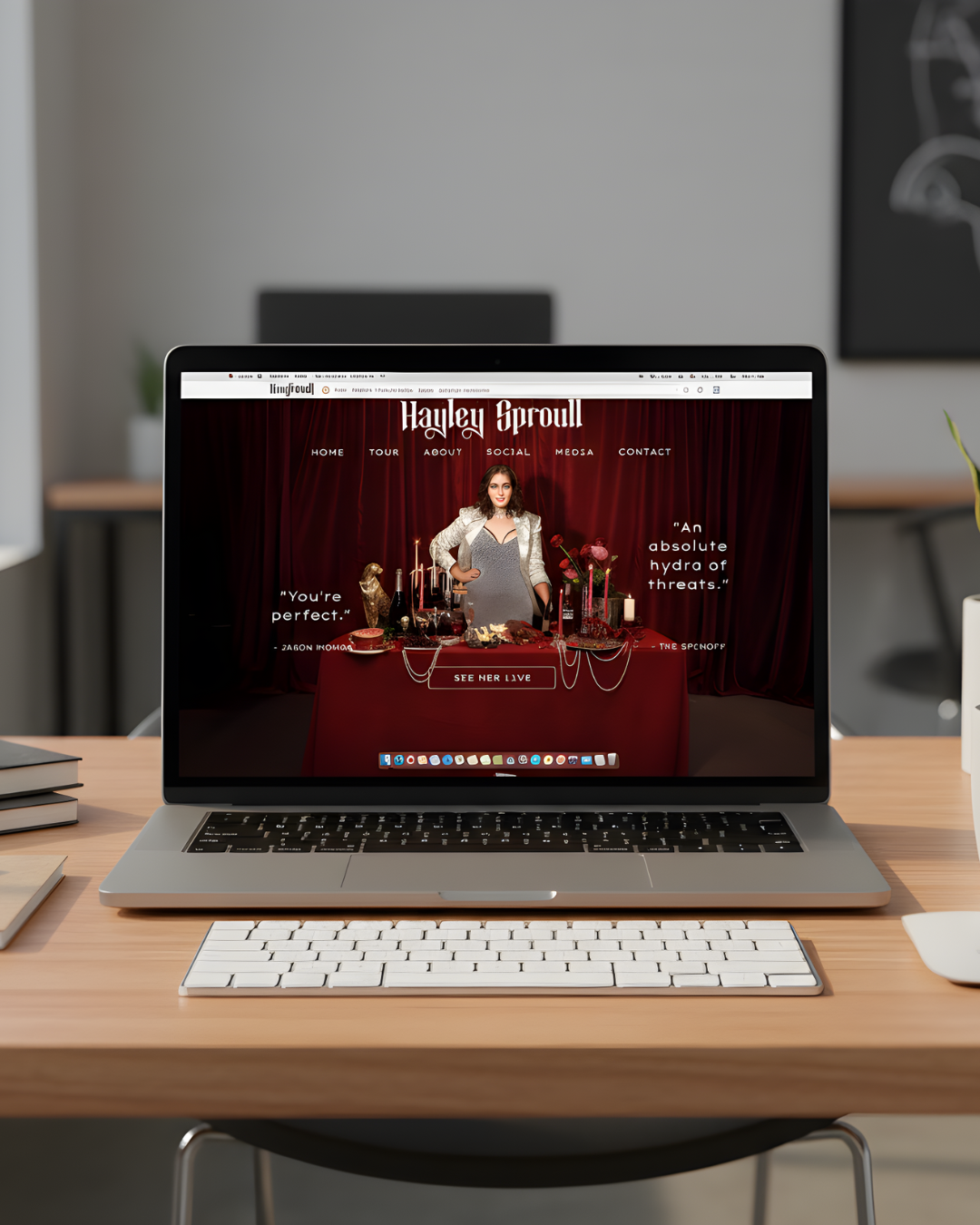 Ellie Neal - Hayley Sproull | Brand Identity + Web Design and Developmenet 