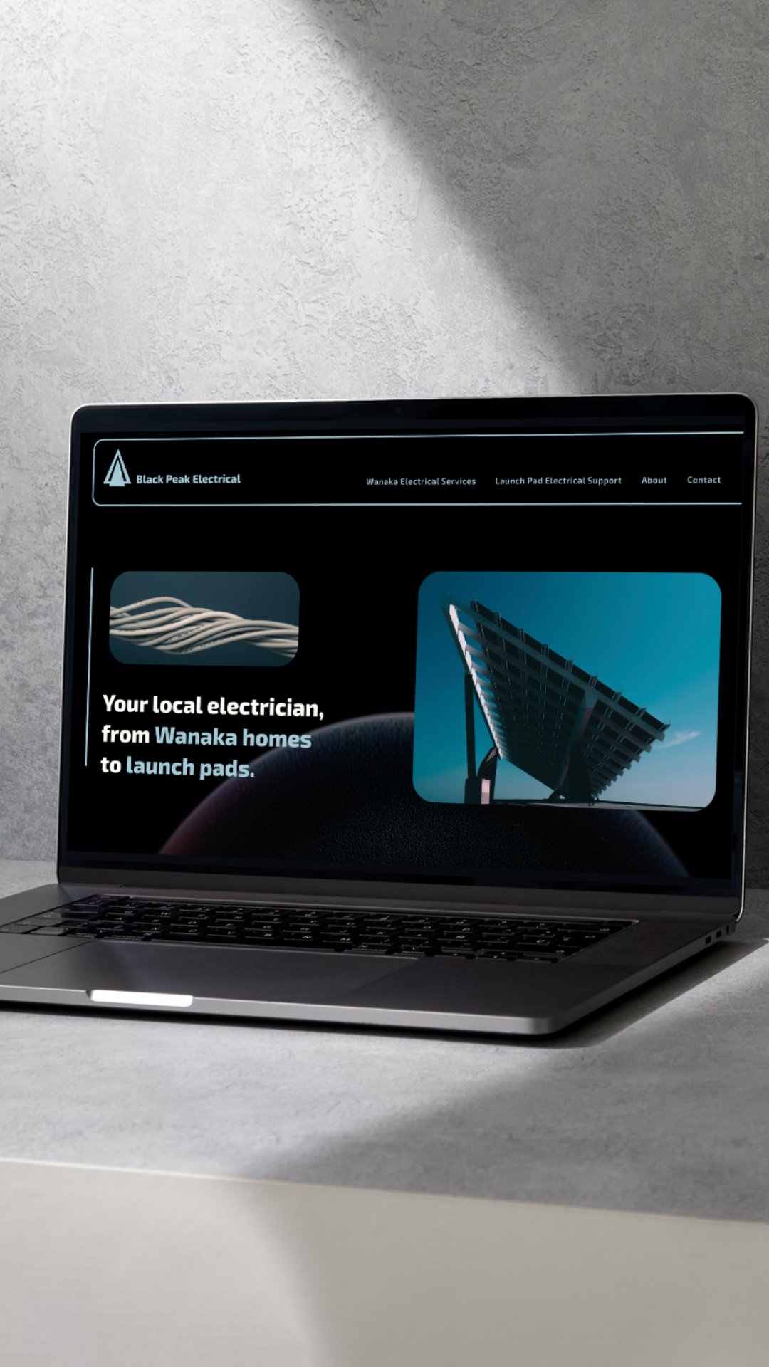 Tieta Moreno - From Wanaka Homes to Launch Pads. BLACK PEAK ELECTRICAL.