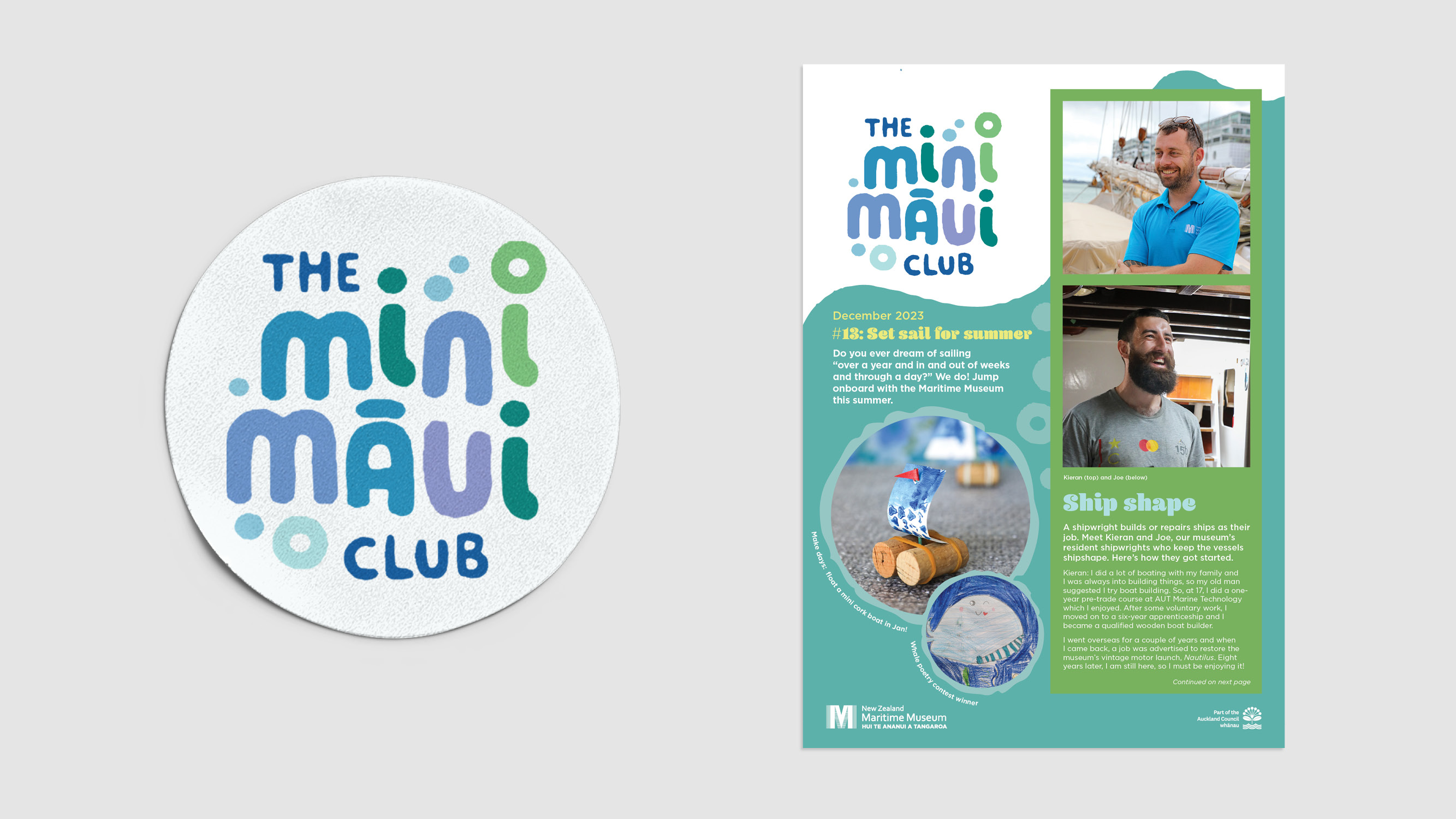 Ellie Smith - Mini Māui Kids' Club – New Zealand Maritime Museum