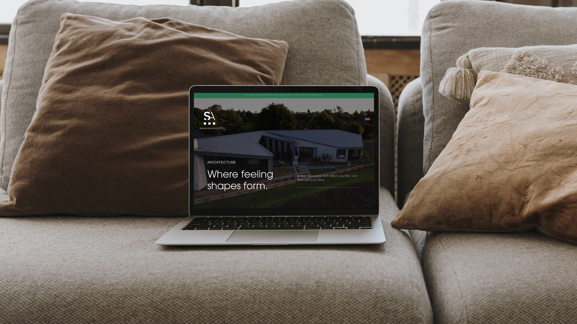 Ellie Manahi - Portfolio and Lead Generation Website for South Architects