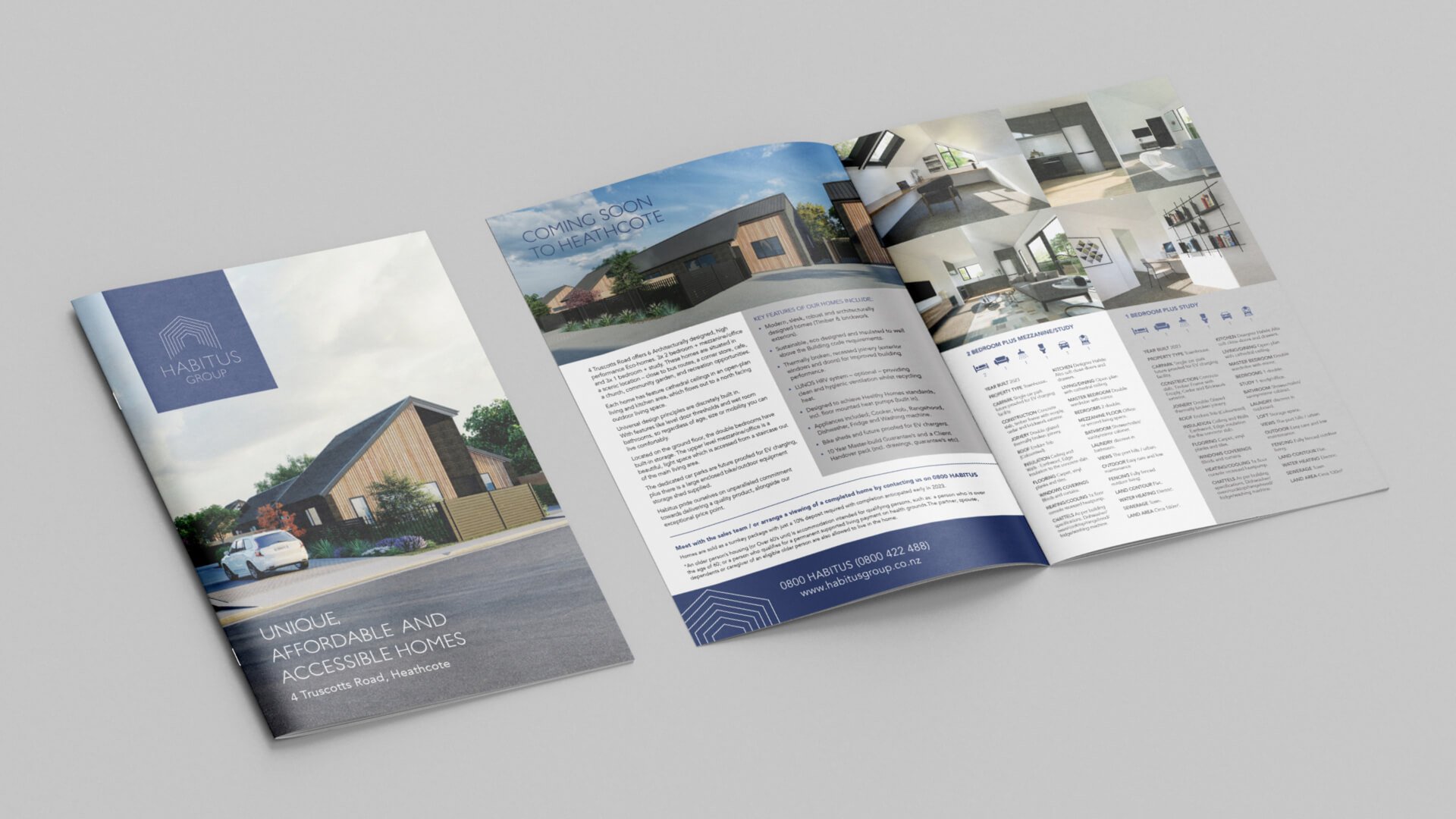 Nicky Busch - Marketing Collateral Design for Habitus Group
