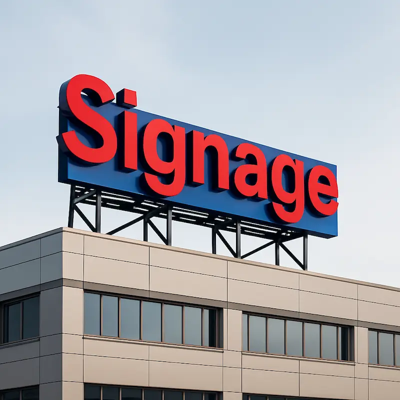 Rooftop Signboard