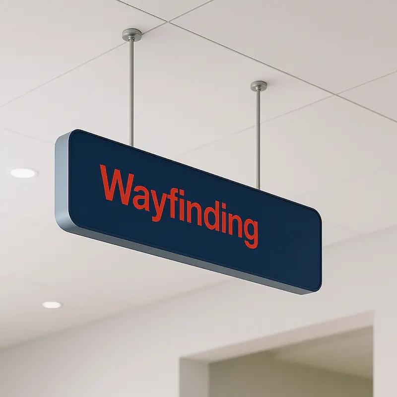 Wayfinding Sign