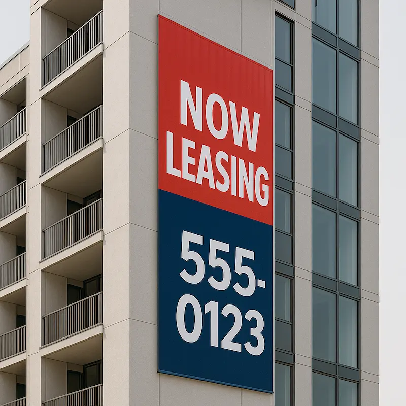 Building Facade Banners