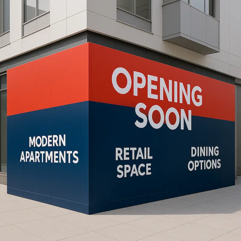 Fence Hoarding Banners