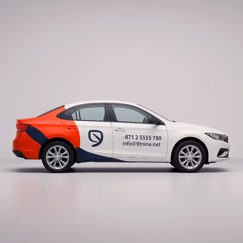 Strategic vehicle coverage wraps for high-visibility areas with budget flexibility.