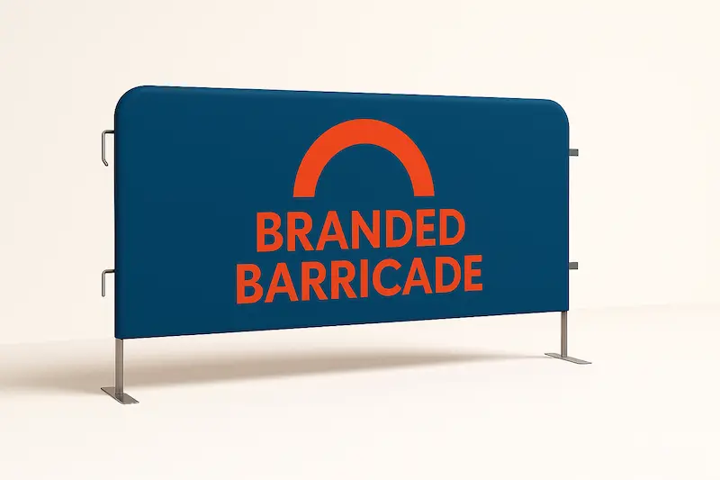 Branded Barricades Abu Dhabi | Custom Event Crowd Control