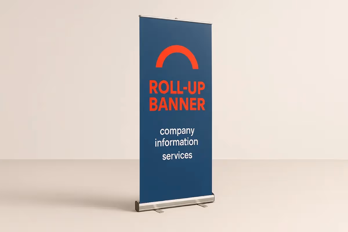 Roll-Up Banners Abu Dhabi | Retractable Display Stands