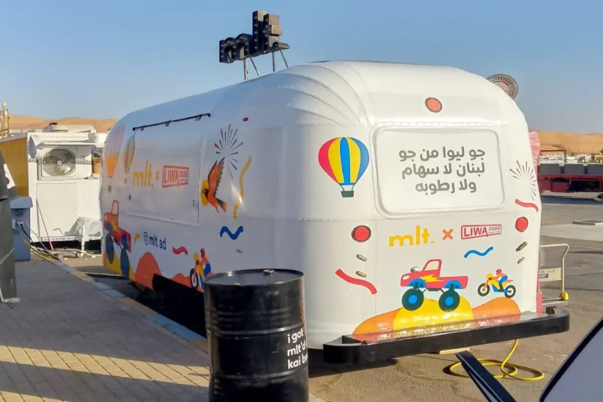 Food truck branding for CAFE mobile food kitchen in ABu Dhabi