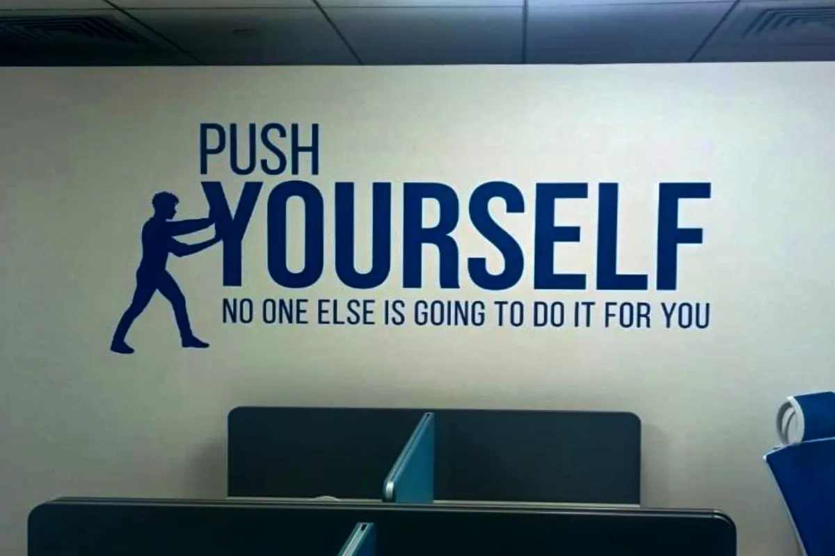 wall lettering and cutout wall decals