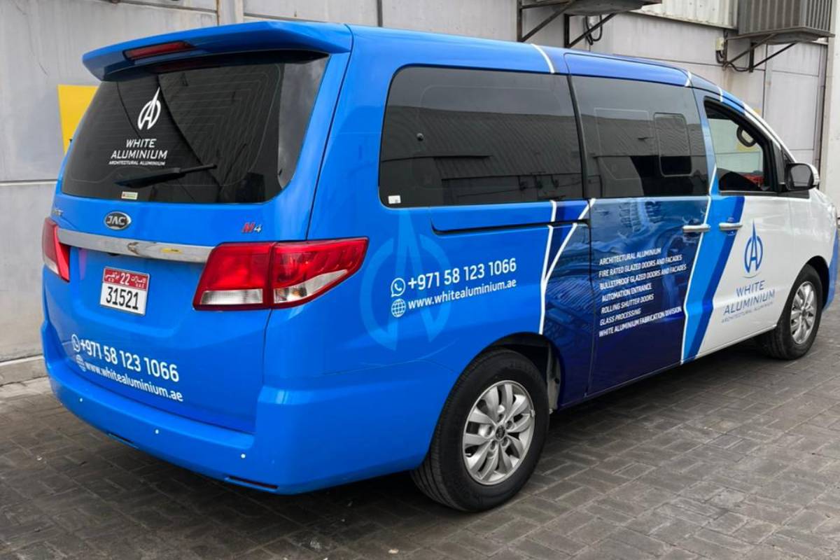 Full Vehicle Branding, Mussafah, Abu Dhabi