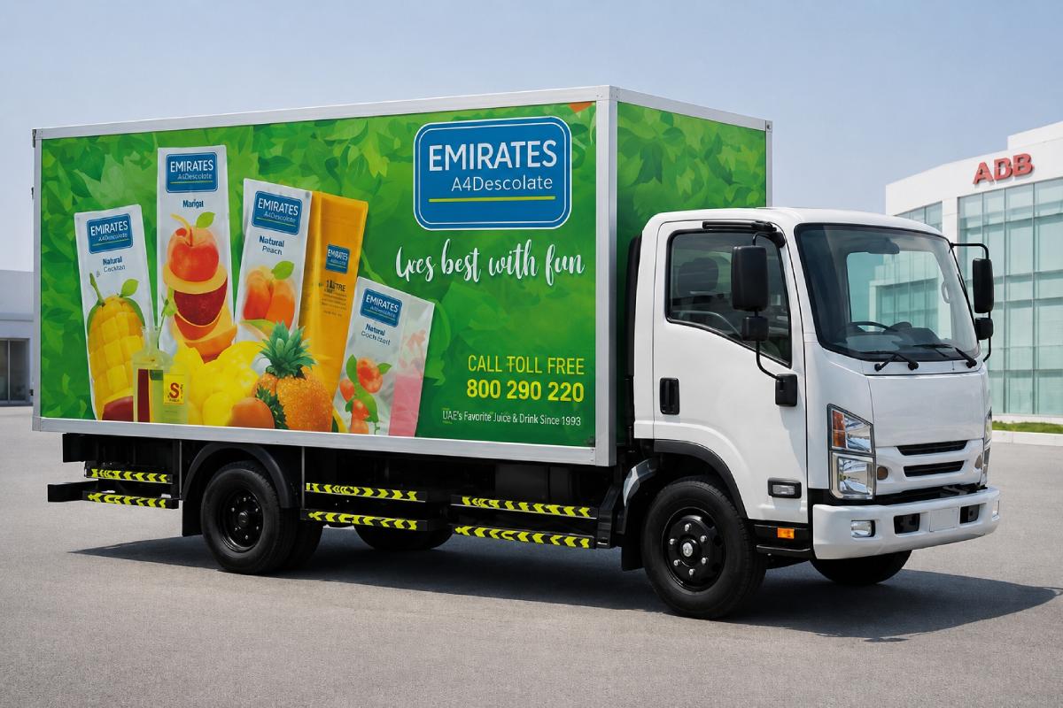Truck Branding - Abu Dhabi