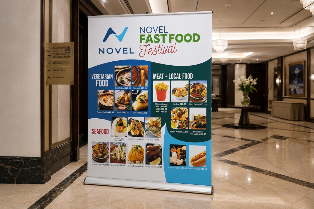 large size Roll Up Banner Stand