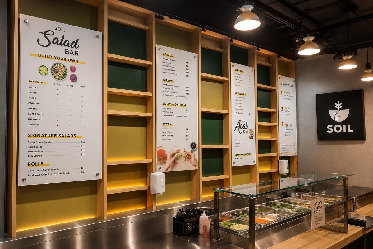 Printed Wall Panels & Mounted Graphics