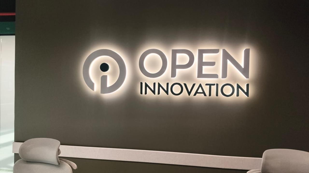 Open Innovation Office Signage