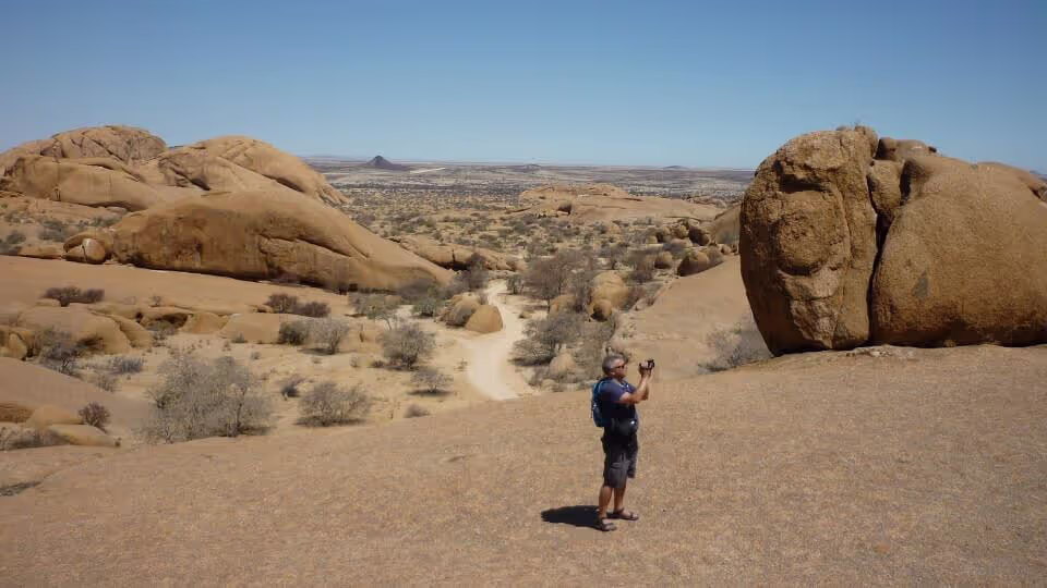 Namibia Rundreise Selbstfahrer - Spitzkoppe im Damaraland