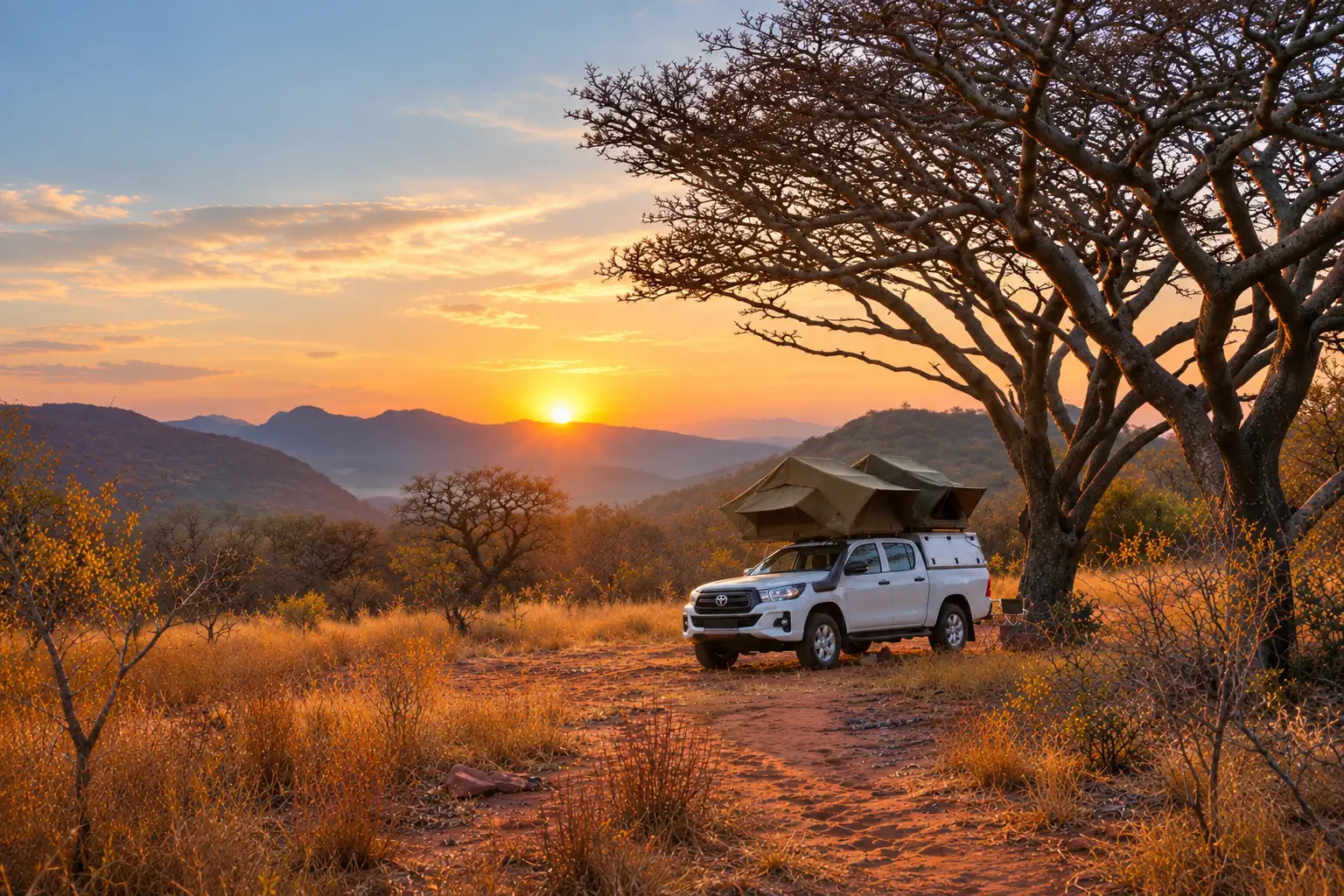 Südafrika Safari Landschaft