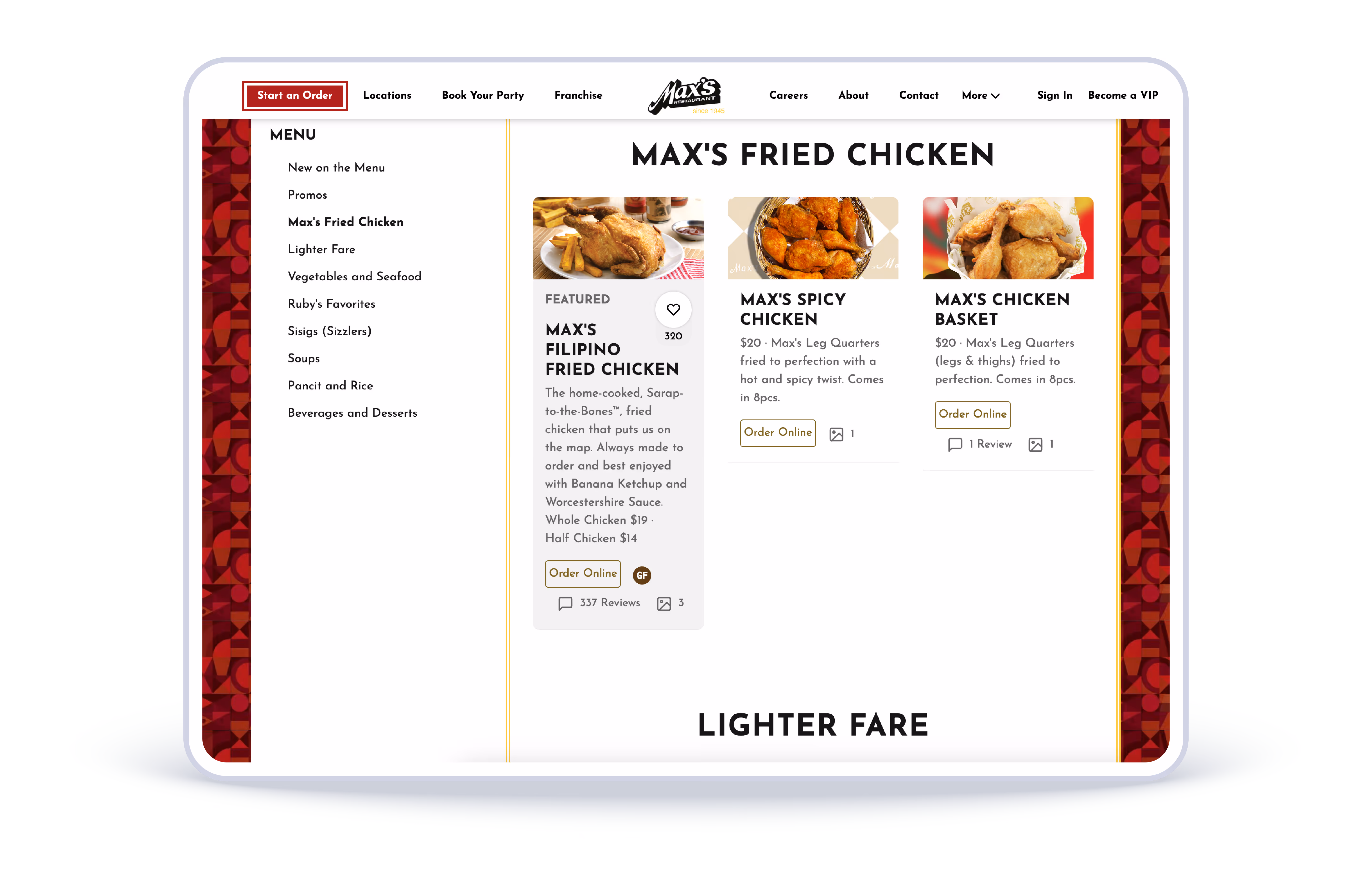 Max's North America and Popmenu client.