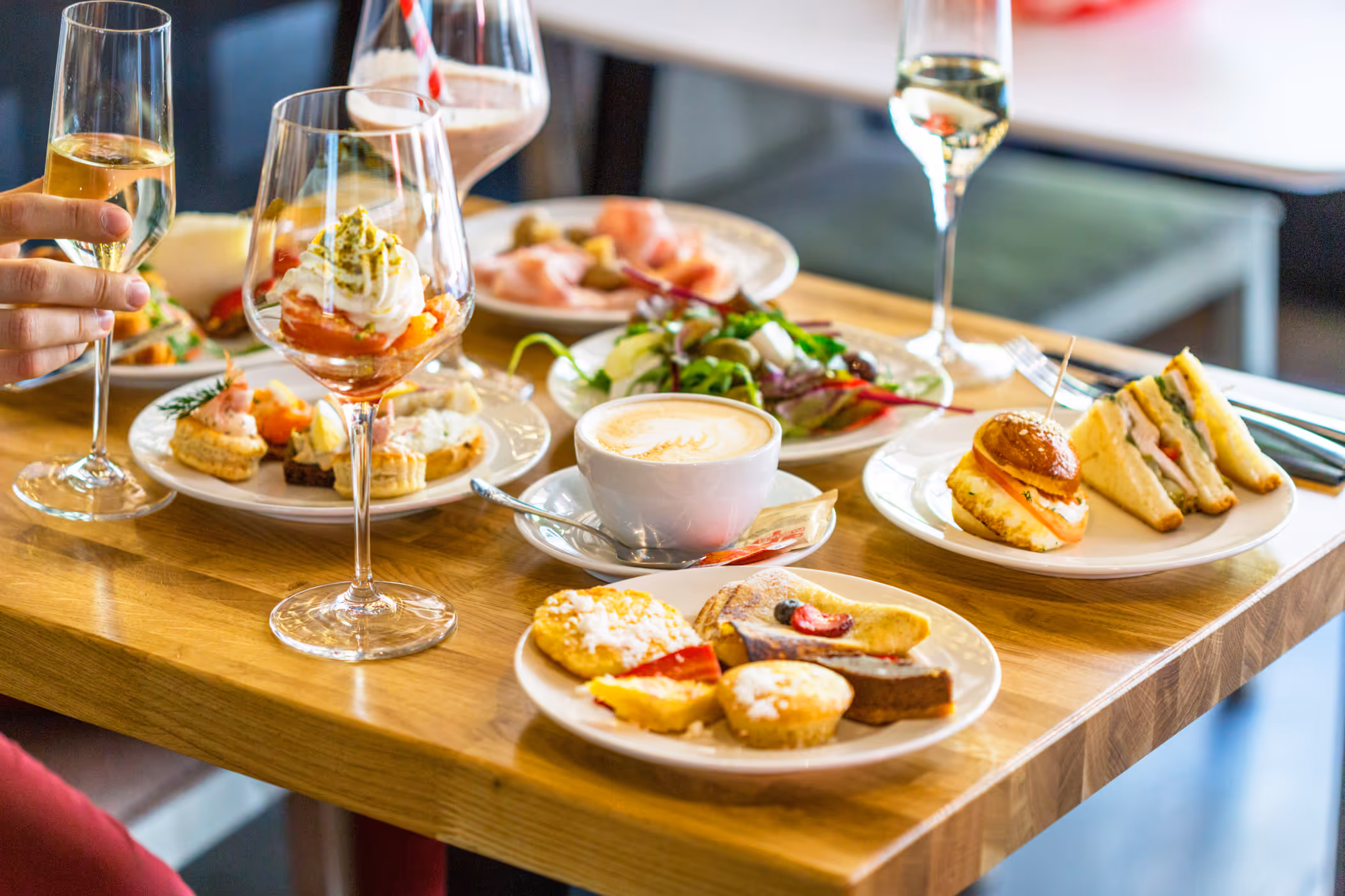 restaurant food and beverages