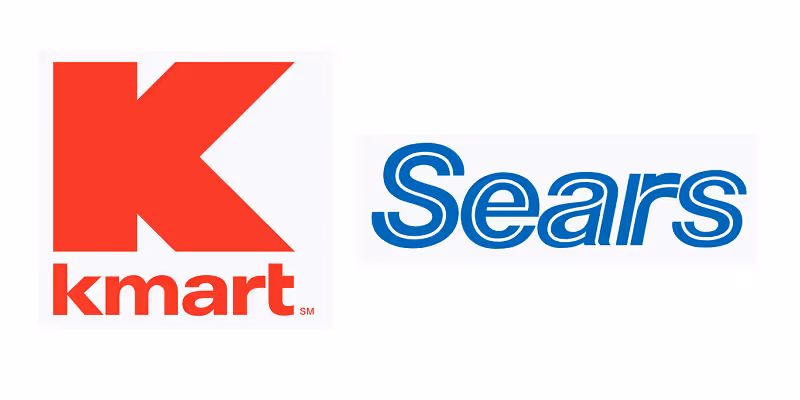 Kmart and Sears logos