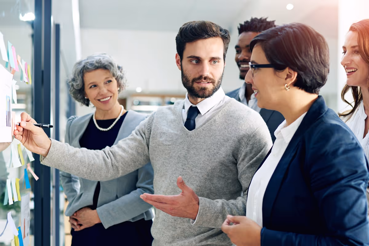 Buy-Side M&A team assigning roles