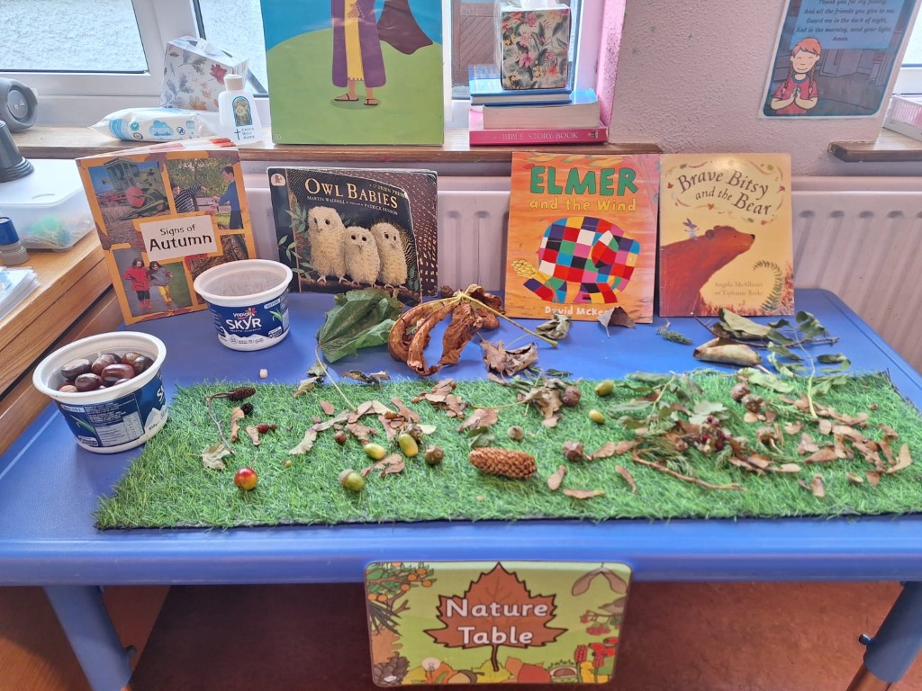Senior Infants Autumn Table