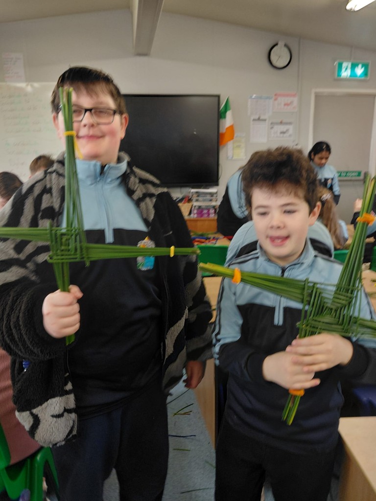 St Brigid's Day Cross Making