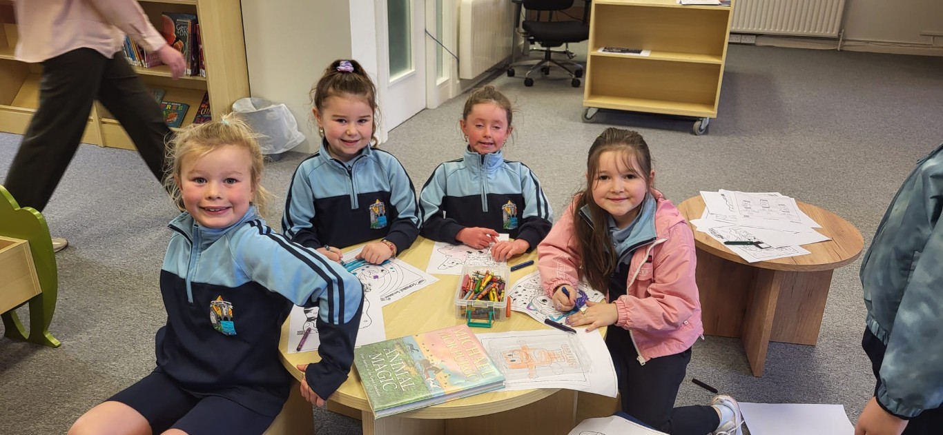Senior Infants visit to the Askeaton Library