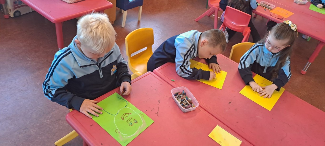 Junior Infants Self Portraits