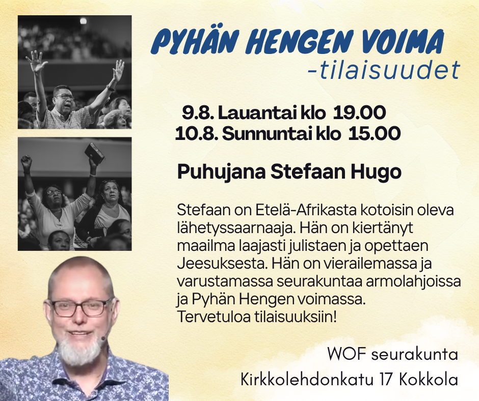 Pyhän Hengen voima -tilaisuudet