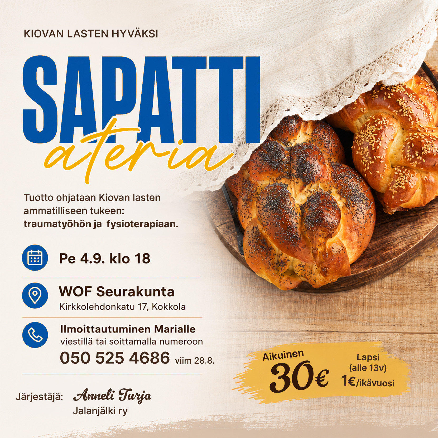 Sapatti Ateria (Kiovan lasten hyväksi)