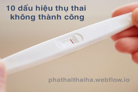 Tổng hợp 10 dấu hiệu thụ thai không thành công sau quan hệ tình dục