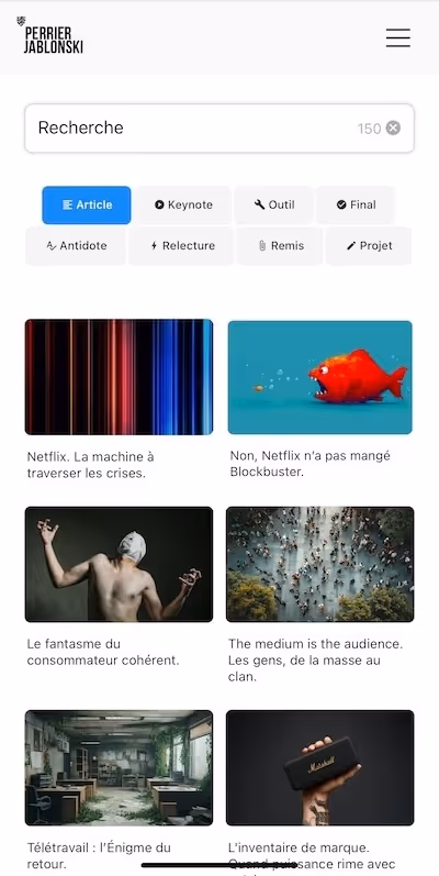 Techno - notre corpus