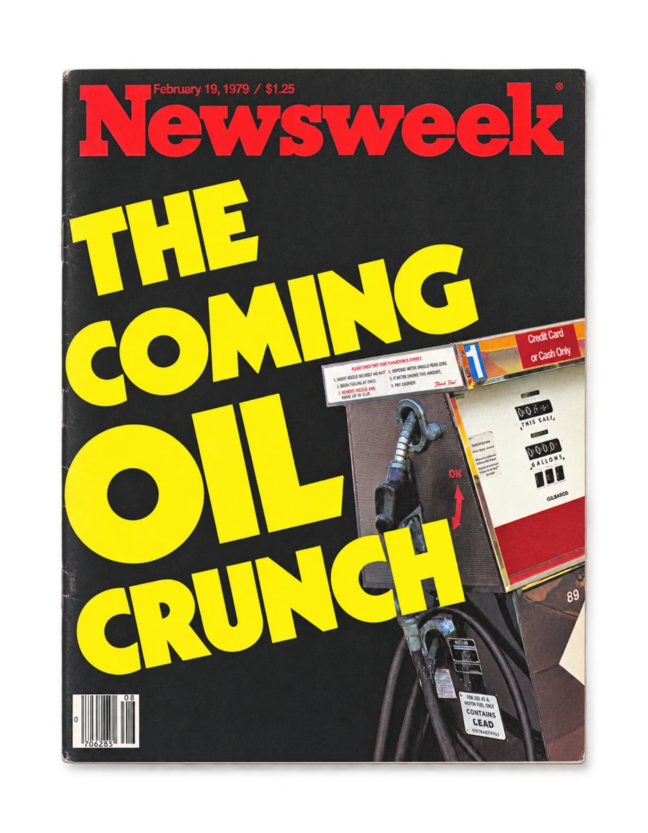 Newsweek, 19 février 1979. « The Coming Oil Crunch » : « La pénurie de pétrole qui s’annonce ».