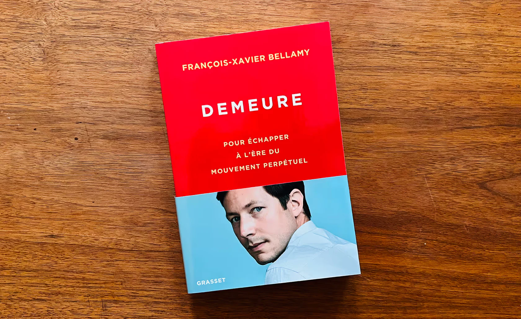 Couverture du livre Demeure de François-Xavier Bellamy.