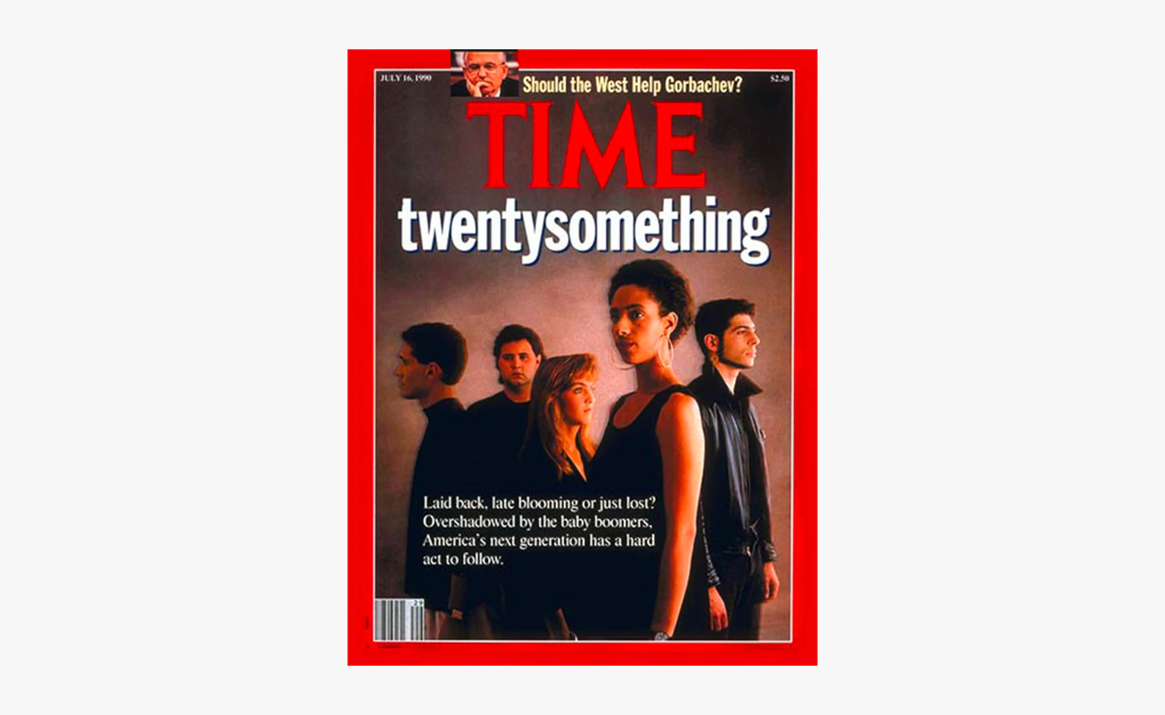 Couverture de Time consacrée aux jeunes dans la vingtaine.
