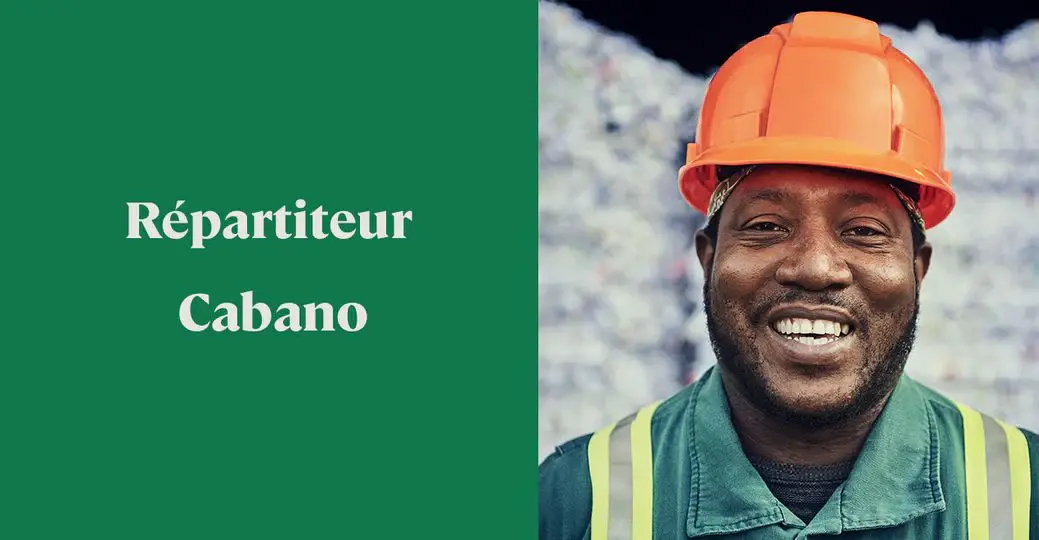 Visuel de recrutement pour un poste de répartiteur à Cabano.