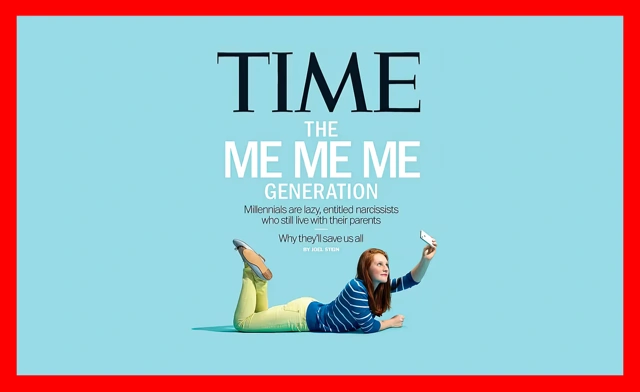 Couverture de Time consacrée à la génération Me Me Me.