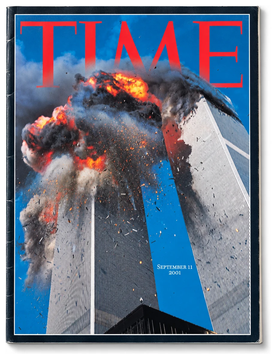 TIME, 14 septembre 2001. Les attentats du 11 septembre frappent New York.