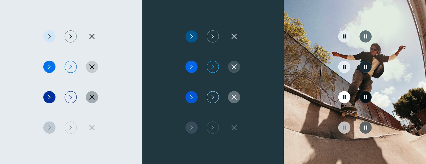 Meta design system styles sample