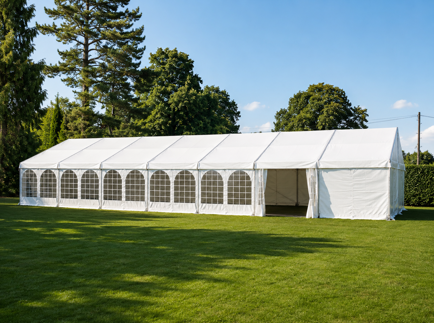 Party Marquee Black Tie