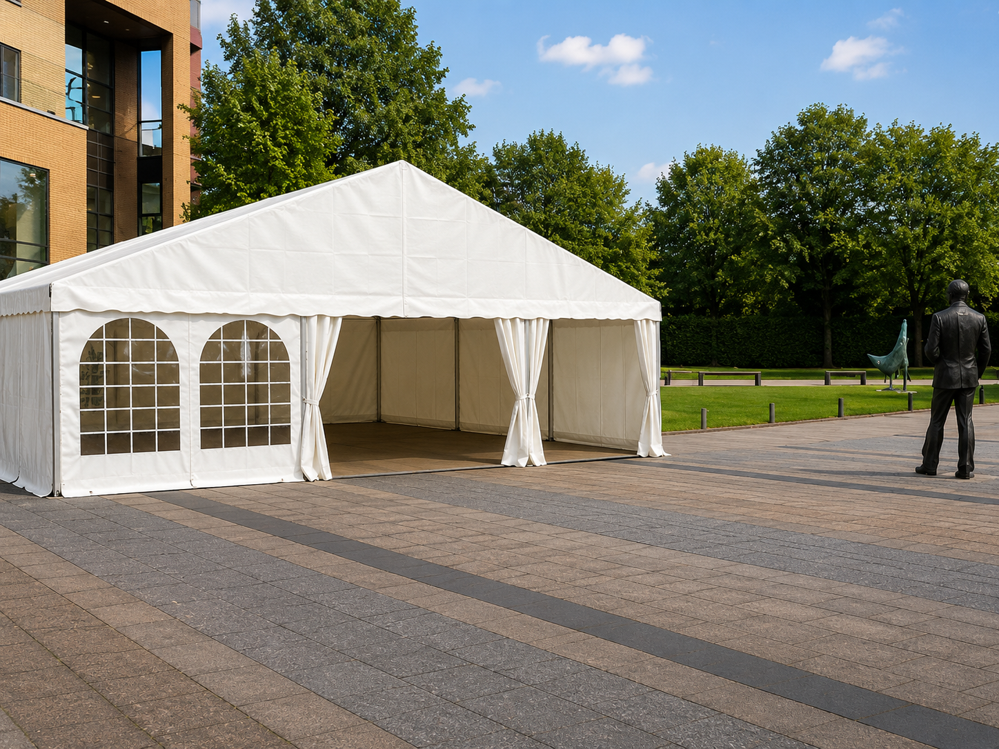 Party Marquee Black Tie