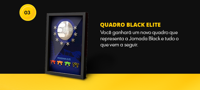 Novo Quadro Elite Black Belt