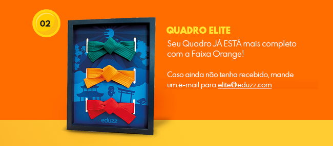 Faixa Elite Orange Belt