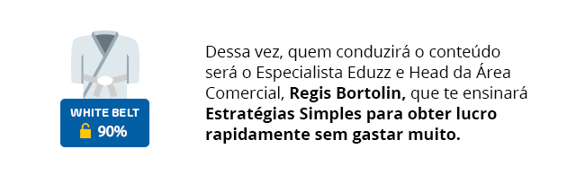 White Belt 80% - Acreditamos que a Academia 360 poderá ser sua aliada para chegar mais além, contribuindo com Conhecimento de qualidade do nosso mercado.