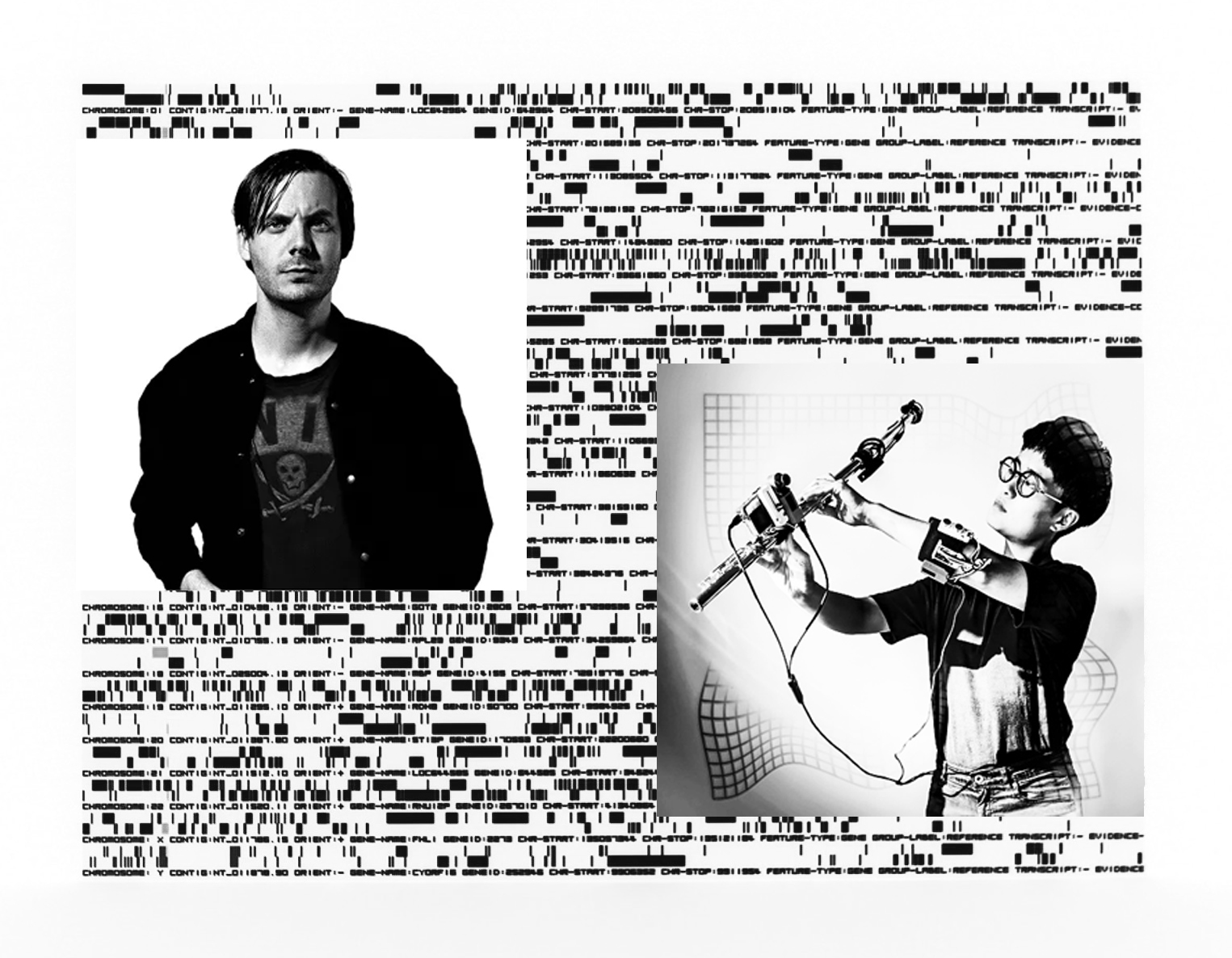 Staccato mit mattin und Melo Chua
