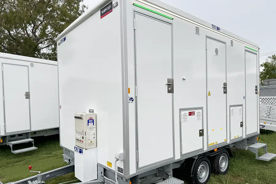 Scanvogn 420 2in1 Mobile Bathroom Trailer Jets Vacuum and Tanks